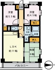 アーベイン成城の間取り画像