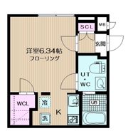 ブランシェ荏原中延の間取り画像