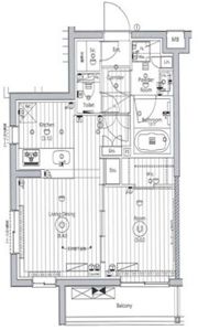メイクス氷川台アジールコートの間取り画像