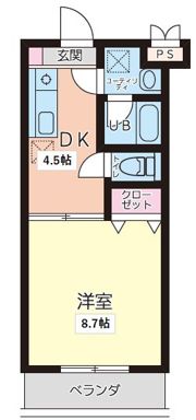 パルトネールの間取り画像