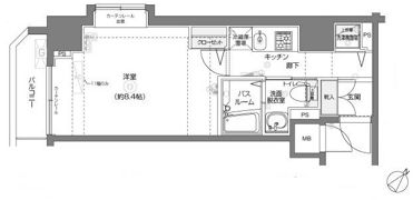 フェニックス横濱関内BAY MARKSの間取り画像