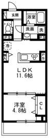 ルクス鹿沼台の間取り画像