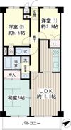 サンライズ鶴見の間取り画像