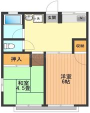 シティハイムカトレアの間取り画像
