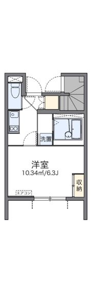 レオネクストベルメゾンの間取り画像