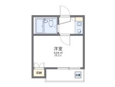 レオパレス上板橋の間取り画像