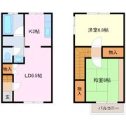 ベルメゾン奥住C棟の間取り画像