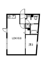 プライムアーク戸越銀座の間取り画像