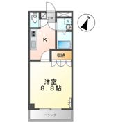 BLAZE・CUBE（ブレイズ・キューブ）の間取り画像