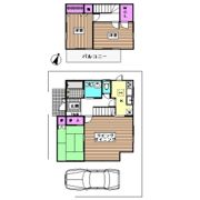 福田貸家 7号棟の間取り画像