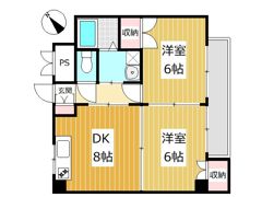 クレッセント堀の内の間取り画像