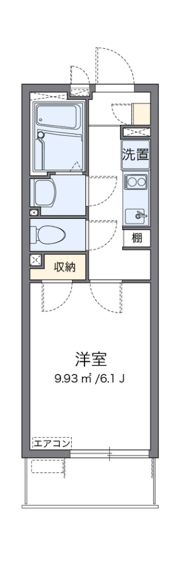 クレイノホクレレ エルアの間取り画像