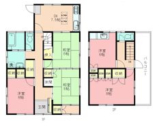 野村追浜東町貸家の間取り画像