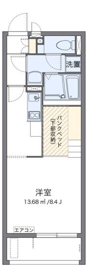 ミランダフェリスの間取り画像
