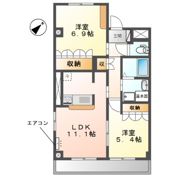 ヒンメルブロー （HIMMEL BLA）の間取り画像