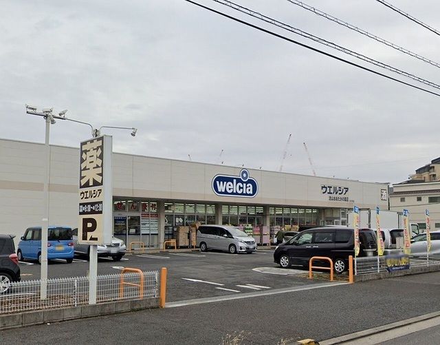 近くのウエルシア流山おおたかの森店まで800m(徒歩10分)