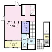 カーサ ズッカの間取り画像