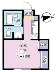 エスパーダ下高井戸の間取り画像