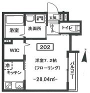 エミシアの間取り画像