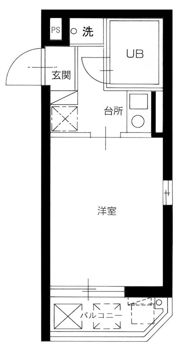 メインステージ新中野の間取り画像