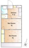 丸忠マンションの間取り画像