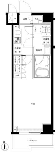 ルーブル練馬伍番館の間取り画像