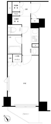 ルーブル大塚伍番館の間取り画像
