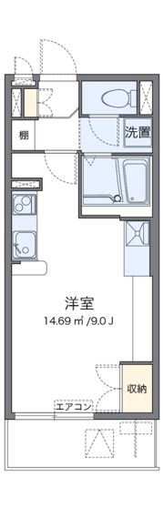 ミランダばうレジデンス湘南の間取り画像