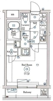 MINDお花茶屋の間取り画像