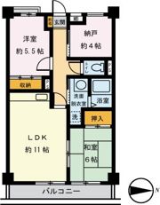 アーベイン成城の間取り画像