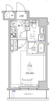 パティーナ住吉Triaの間取り画像