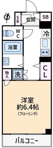 ダイナシティ池上の間取り画像