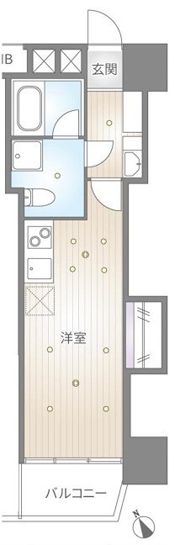 門前仲町東豊エステートの間取り画像
