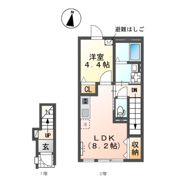 パーシモンの間取り画像