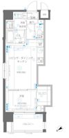 ZOOM立川CinemaSiteの間取り画像