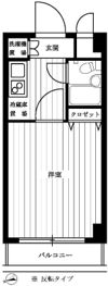 ルーブル大森IIの間取り画像