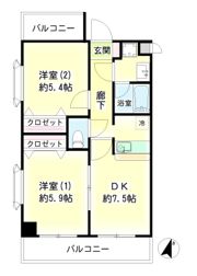 第23新井ビルの間取り画像
