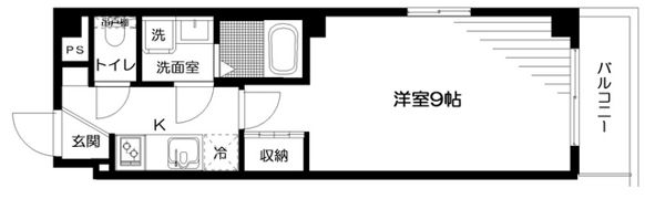 イーストアベニュー石原の間取り画像