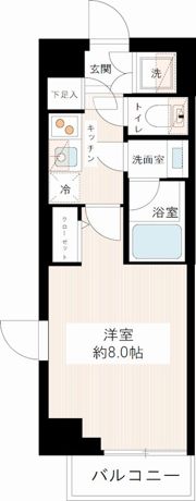 MAXIV北千住の間取り画像