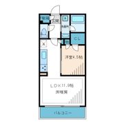 アトラス日暮里イーストレジデンスの間取り画像