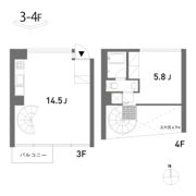 APARTMENT O2の間取り画像