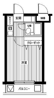 パークウェル西新宿の間取り画像
