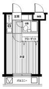パークウェル西新宿の間取り画像