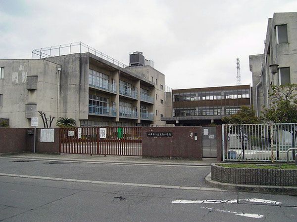近くの八尾市立高美南小学校まで505m（徒歩7分）