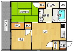 ピアパーク佐堂2の間取り画像