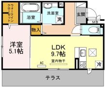 グレイスコート藤の間取り画像