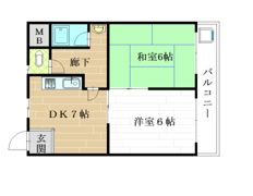 センチュリーハイツの間取り画像