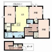 シャーメゾン 岩田の間取り画像