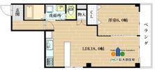 マンション辻田の間取り画像