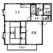 エーディハイツの間取り画像